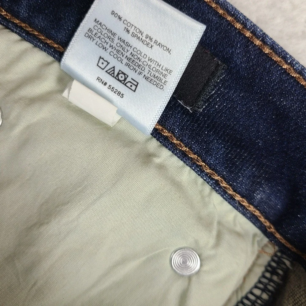 EXPRESS Jeans‎ Mens 32x32 Blue Skinny Dark Wash Denim